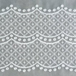 Zavjesa DEK 400x145 cm bijela