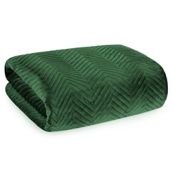 PREMIUM Prekrivač za fotelju 70x160 izrađen od mekog i mat baršuna, prošiven u uzorku riblje kosti metodom vrućeg prešanja Sofia