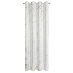 Gotova zavjesa 140x250 od baršuna ukrašena sjajnim mramorom Molly