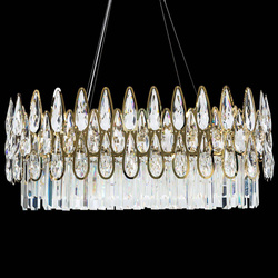 Lampa lidia (02) 80x35x30 cm transparentan