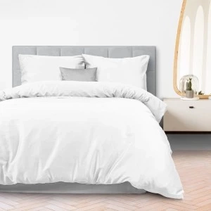 Saten hotelska navlaka za poplun 220x200 glat bijela 150g/m2 EXCLUSIV