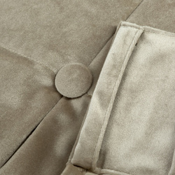 Baršunasta zavjesa ukrašena dubokim naborima i gumbima 85x250 cm (dimenzije zavjese dane nakon sklapanja) zavjesa s tregerima - ALITA