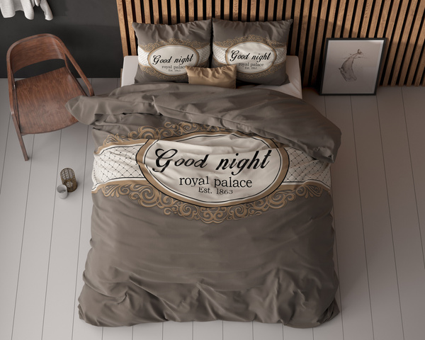 Set posteljine 140x200/220 od mikrovlakana sa čistim printom, nije potrebno glačanje