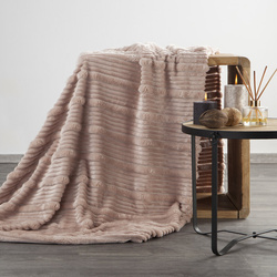 Flano deka 220x200 cm s 3D uzorkom NINA 