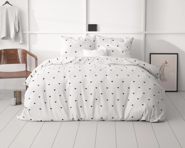 Set posteljine 240x220 od mikrovlakana sa čistim printom, nije potrebno glačanje