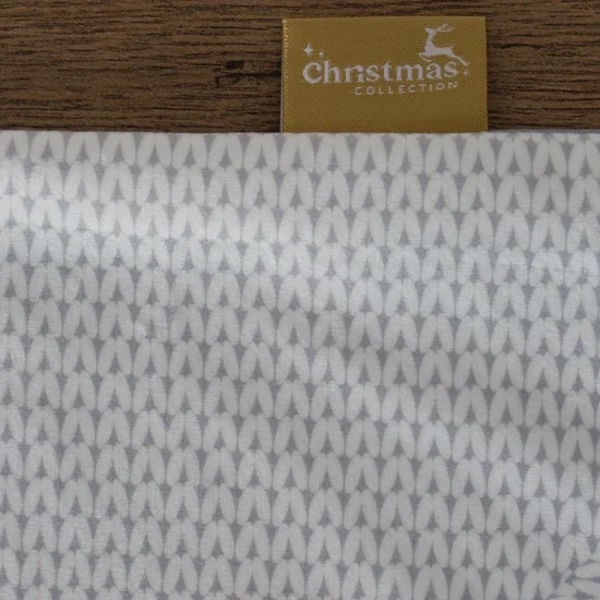 Baršunasti stolnjak, salveta 85x85 sa skandinavskim motivom Noel