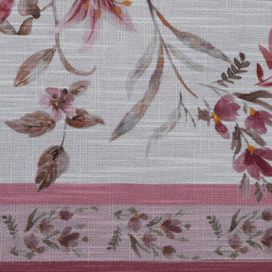 Salveta, stolnjak 85x85 ukrašen printom cvijeća SUMMER 6