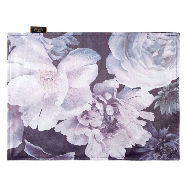 Set od 4 dvostrana podmetača 30x40 ukrašena cvijećem VELVET 7