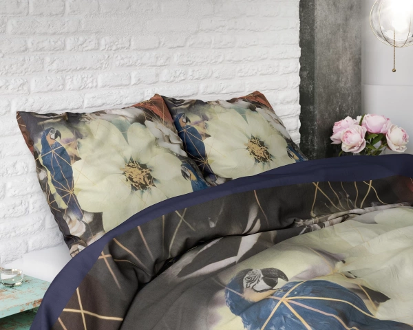 Pamučna posteljina 200x220 sa prekrasnim printom, 100% pamuk