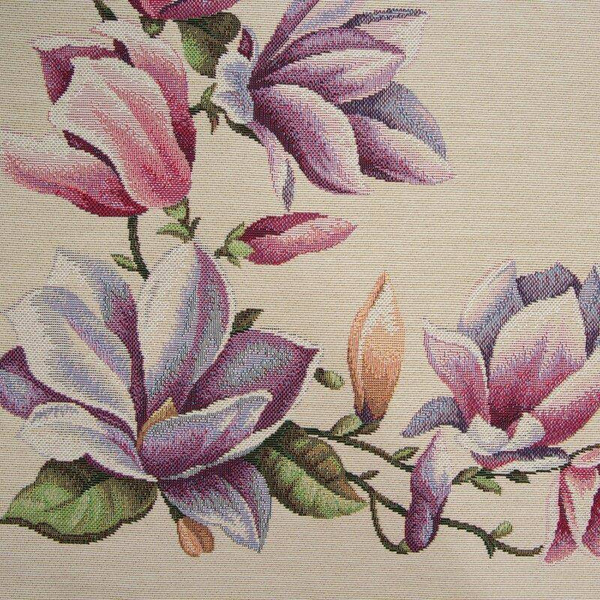Goblen stolnjak 140x180 sa utkanim motivom rascvjetale magnolije