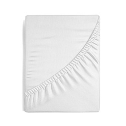 Obična pamučna plahta s gumicom 90x200 vis.25 cm gramature 140 g/m2 Jersey