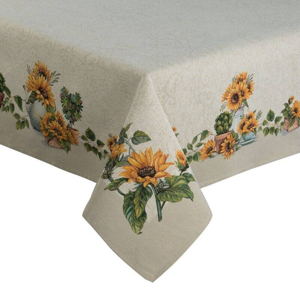 Goblen stolnjak sa cvjetnim motivom 140x180