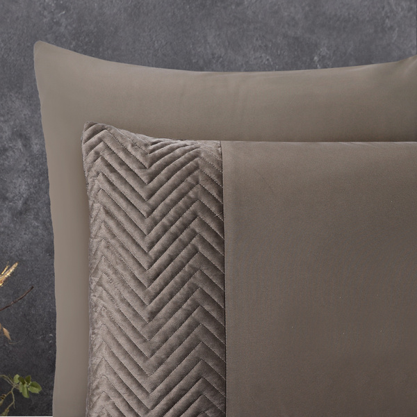 Luksuzna posteljina s baršunastim ukrasom 140x200/220 Velvet Crossline