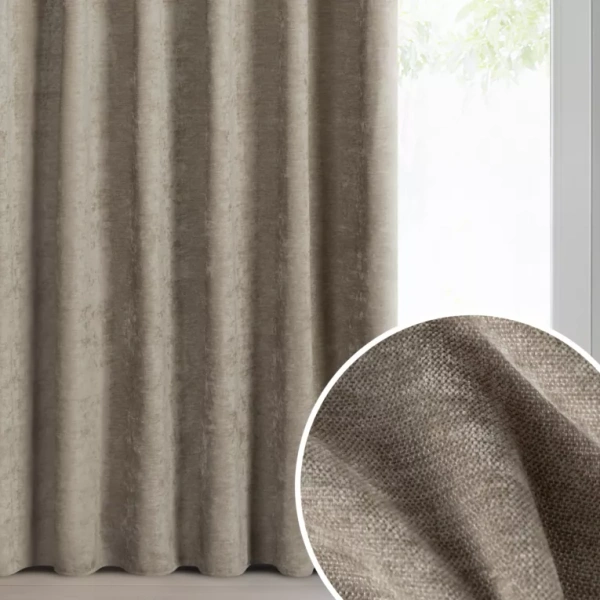 Zavjesa od šenil tkanine 140x270cm traka - VANI