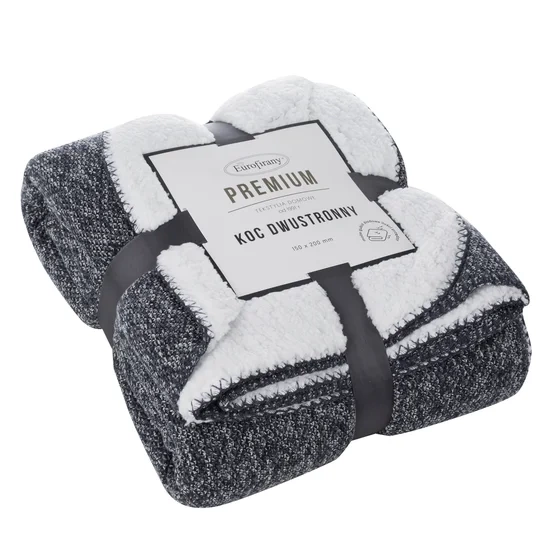 PREMIUM dvostrana deka od bukla tkanine, vrlo mekana 150x200 Panda