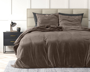 Baršunasta posteljina 240x220 mikroperkal Velvet Uni