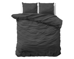 Siva pamučna posteljina 240x220 pakirana u atraktivnu Stone Washed vrećicu