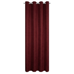 Bordo zavjesa s efektom brušene kože, 140x250- ADA