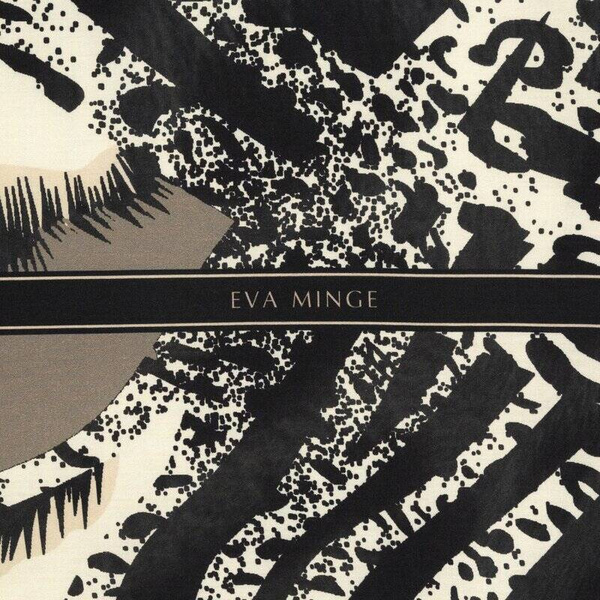 Ekskluzivni set posteljine 140x200 cm od macosatina s dizajnerskim uzorkom i životinjskim motivom  Eva minge 14