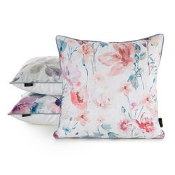 Baršunasta jastučnica 45x45 ukrašena botaničkim printom VELVET