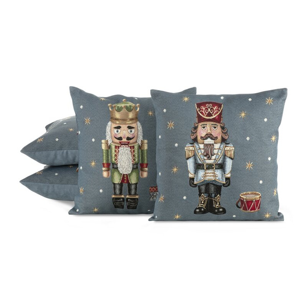 Tapiserijska jastučnica 45x45 cm pamučna s božićnim motivom GOB