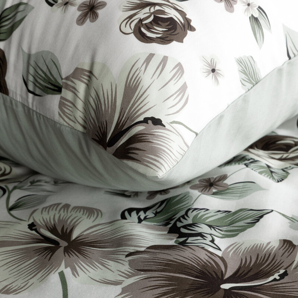 Posteljina 140x200 cm od pamučnog satena s cvjetnim uzorkom SPRING