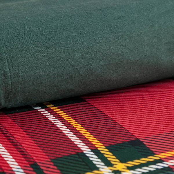 Božićna posteljina 140x200 cm, ranforce pamuk