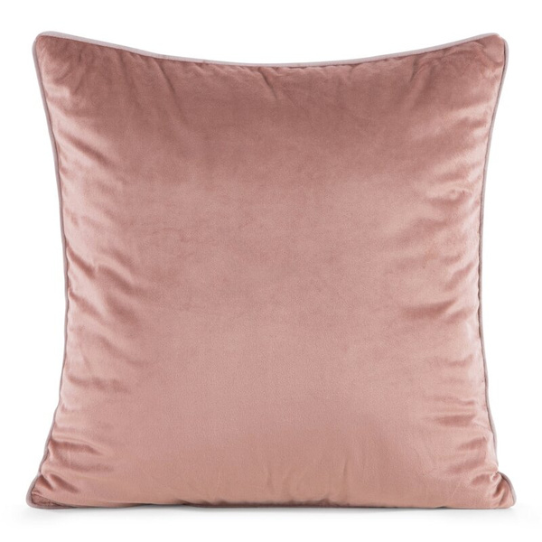 Jastučnica 60x60 od baršuna s nježnim sjajem i ukrasnim rubom Gaja