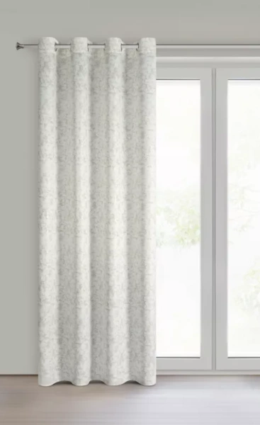 Zavjesa ukrašena printom podsjećajućim na mramor, 140x250 cm - RONYA