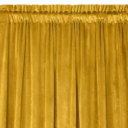 Zavjesa od jednobojnog mekog baršuna trakasta 140x270 cm ružičasta ROSA  