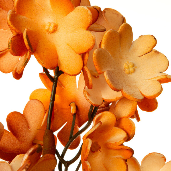 Ukrasni cvijet od foamiran pjene FLORE 755 103 CM POMARAŃCZOWY