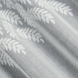 Zavjesa s ukrasnom trakom od jacquard listova u gornjem dijelu 140x250 Anet