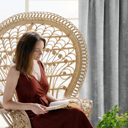 Zavjesa sa šenil strukturom 140x250 cm s rupicom - NESKA