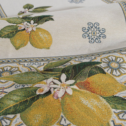 Goblen nadstolnjak 40x100 s printom ljetnih limuna