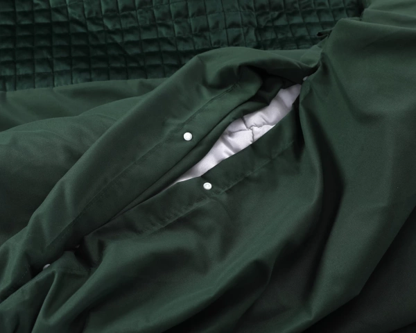 Luksuzna posteljina 240x220 mikroperkal s baršunastim ukrasom Velvet