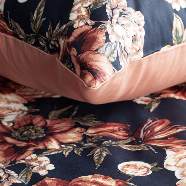 Posteljina 140x200 cm od pamučnog satena s cvjetnim uzorkom SPRING