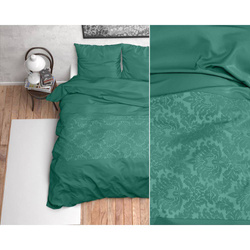 Posteljina zelena 200x220 s ukrasima, luksuznog dizajna, Brussel Green