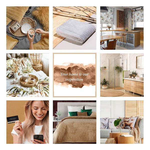 Zavjesa za zamračivanje s cvjetnim printom blackout 140x250 Caren 