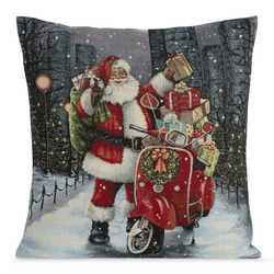 Tapiserijska jastučnica 45x45 cm pamučna s božićnim motivom GOB