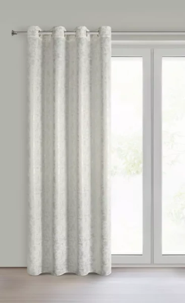 Zavjesa ukrašena printom podsjećajućim na mramor, 140x250 cm - RONYA zlatne ušice