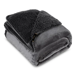 Dvostrana dekica izrađena od čarobno mekane bukle i nježnog flisa 170x210 Tedy