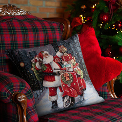 Tapiserijska jastučnica 45x45 cm pamučna s božićnim motivom GOB