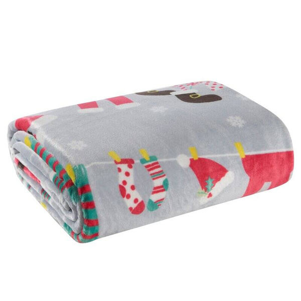 Mekana deka s božićnim motivom 150x200