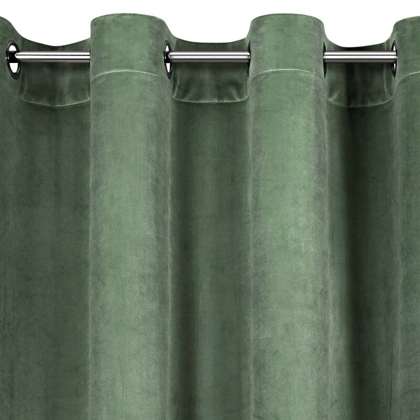 Zavjesa od jednobojnog mekog baršuna 140x250 cm  ROSA