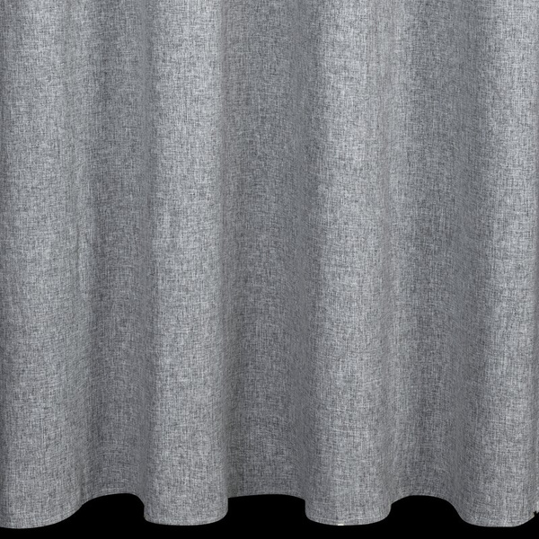 Zavjesa od mat tkanine s melange efektom, 140x250 cm, s ušicama - ADELINA