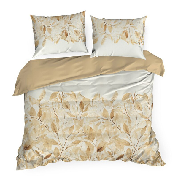 Posteljina 140x200 cm od pamučnog satena s cvjetnim uzorkom SPRING