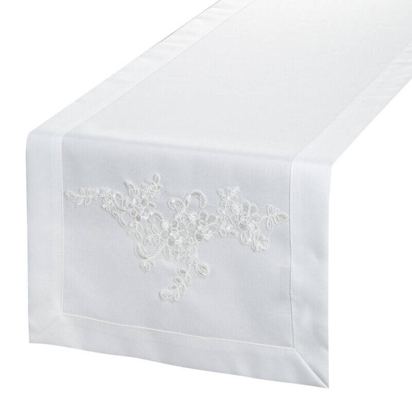 Nadstolnjak 40x140 s delikatnom čipkom Tulia