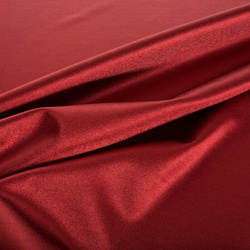 Set stolnjaka i nadstolnjaka, crvena 140x220 cm, satenski sjaj - GLAMO