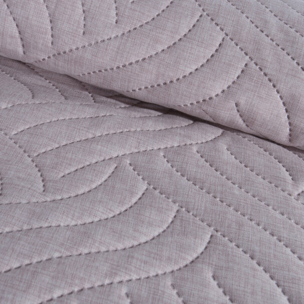 Prekrivač koji imitira lan 200x220 cm s geometrijskim uzorkom, LEN Design 91