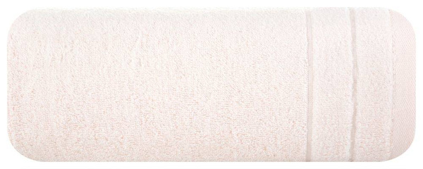 Ručnik s rubom od velura, gramature 500 g/m2 Damla (07) 70X140 cm ružičasti